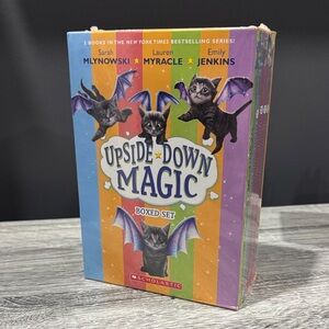 NEW: Upside Down Magic Boxed Set: Books 1-5 - Scholastic Softcover Novel Set